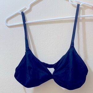 MeUndies Black Triangle Bralette Womens Size Small